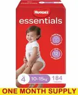Huggies Essentials Nappies Bulk - Toddler