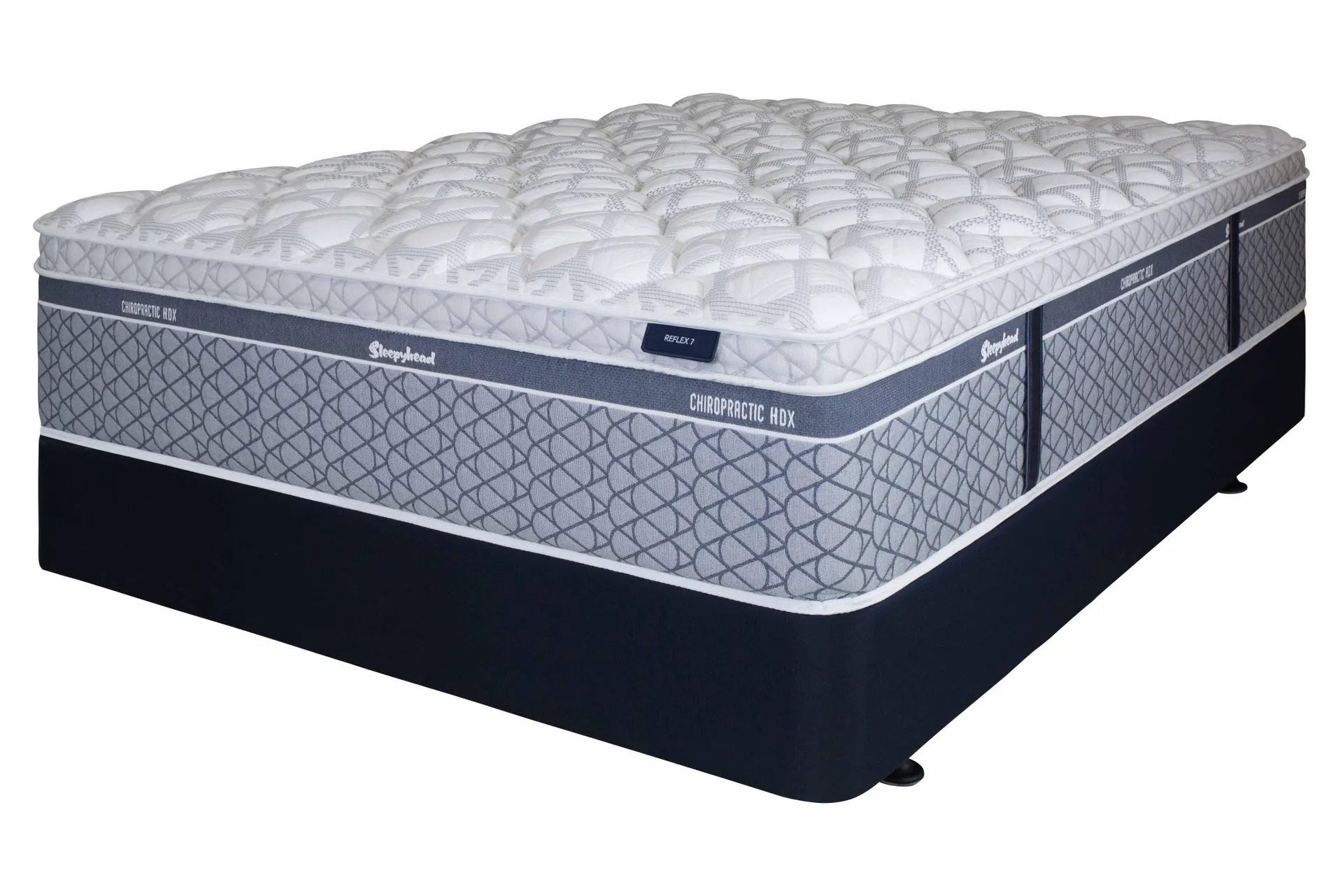 Chiropractic HDX Reflex 7 Long Double Mattress & Base - Mattress & Base