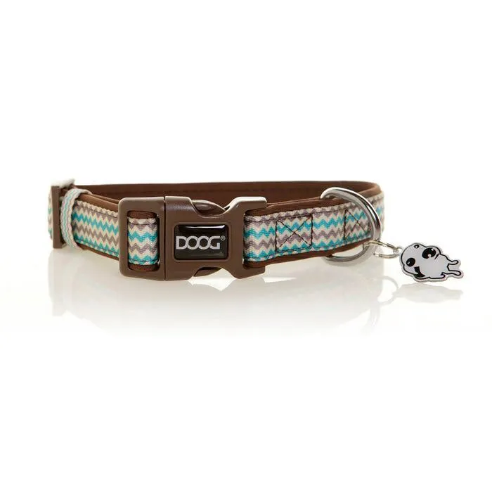 Doog Benji Chevron Stripe Medium Dog Collar