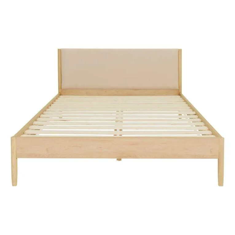 Living & Co Emerson Bedframe Natural Queen