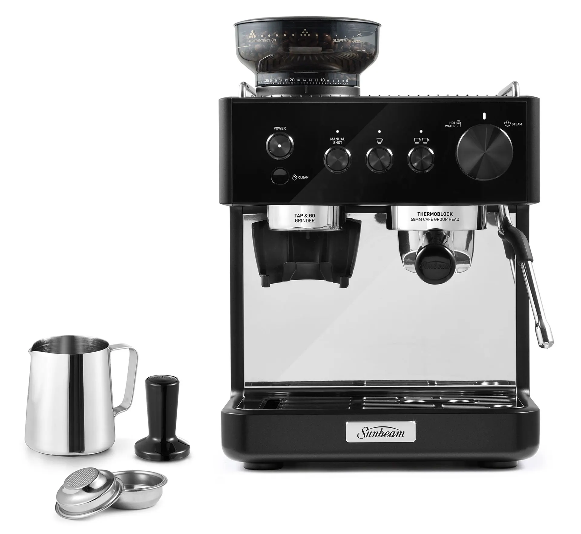 Sunbeam Origins Classic Espresso Machine Black EMM5500BK
