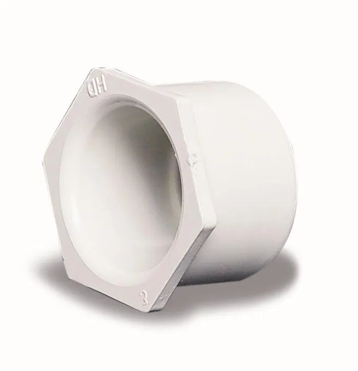 Conduit Plain Reducer 32mm PVC 32 x 25mm Grey