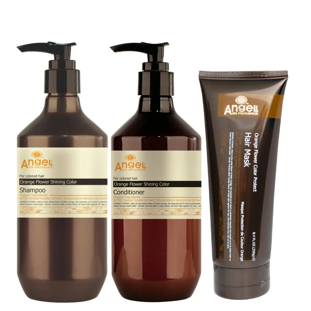 Angel Orange Flower (Colour Protect) Bundle
