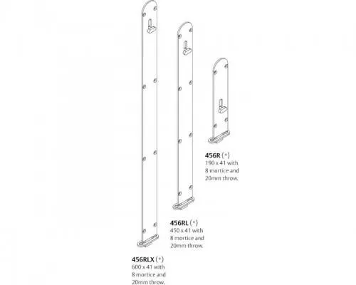 Brio 456R Flush Bolt
