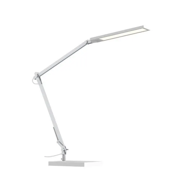 Rask White Led Anglepoise Desk Lamp