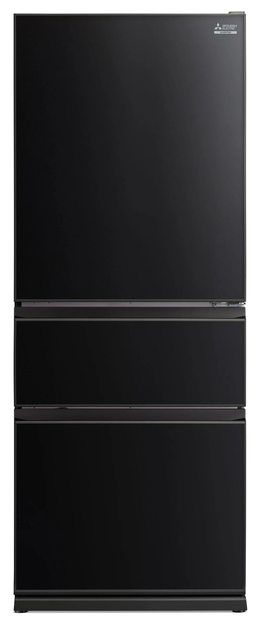 Mitsubishi Electric 450L Black Glass Multi Drawer Fridge/Freezer CX Large