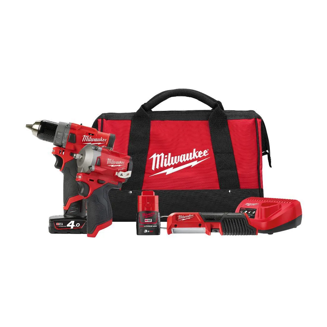 M12 Fuel Cordless Pack 3 Piece Power Pack 3Q