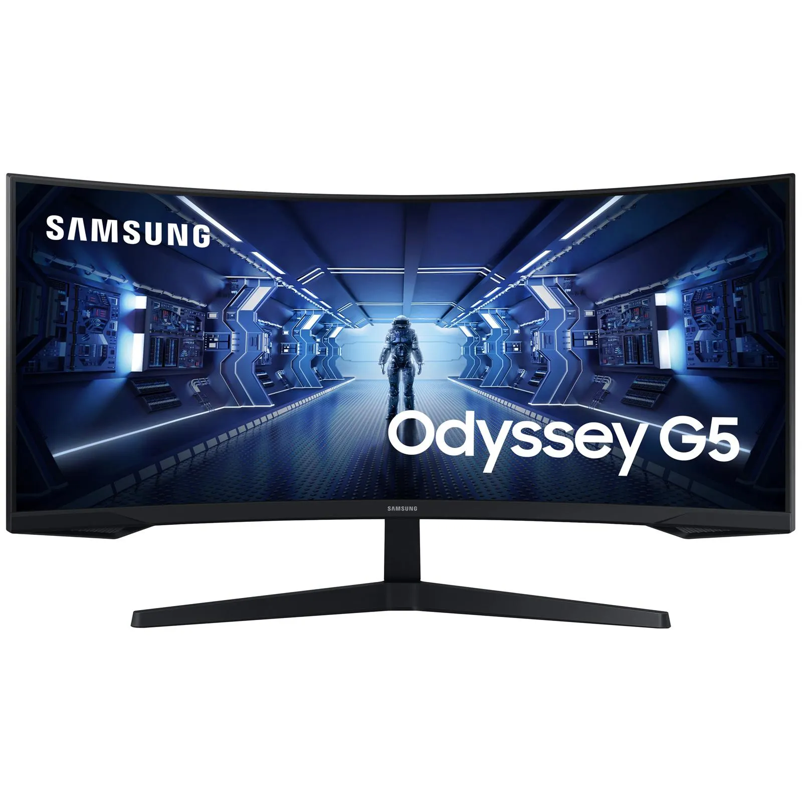Samsung Odyssey G5 34" Ultrawide QHD 165Hz Curved Gaming Monitor