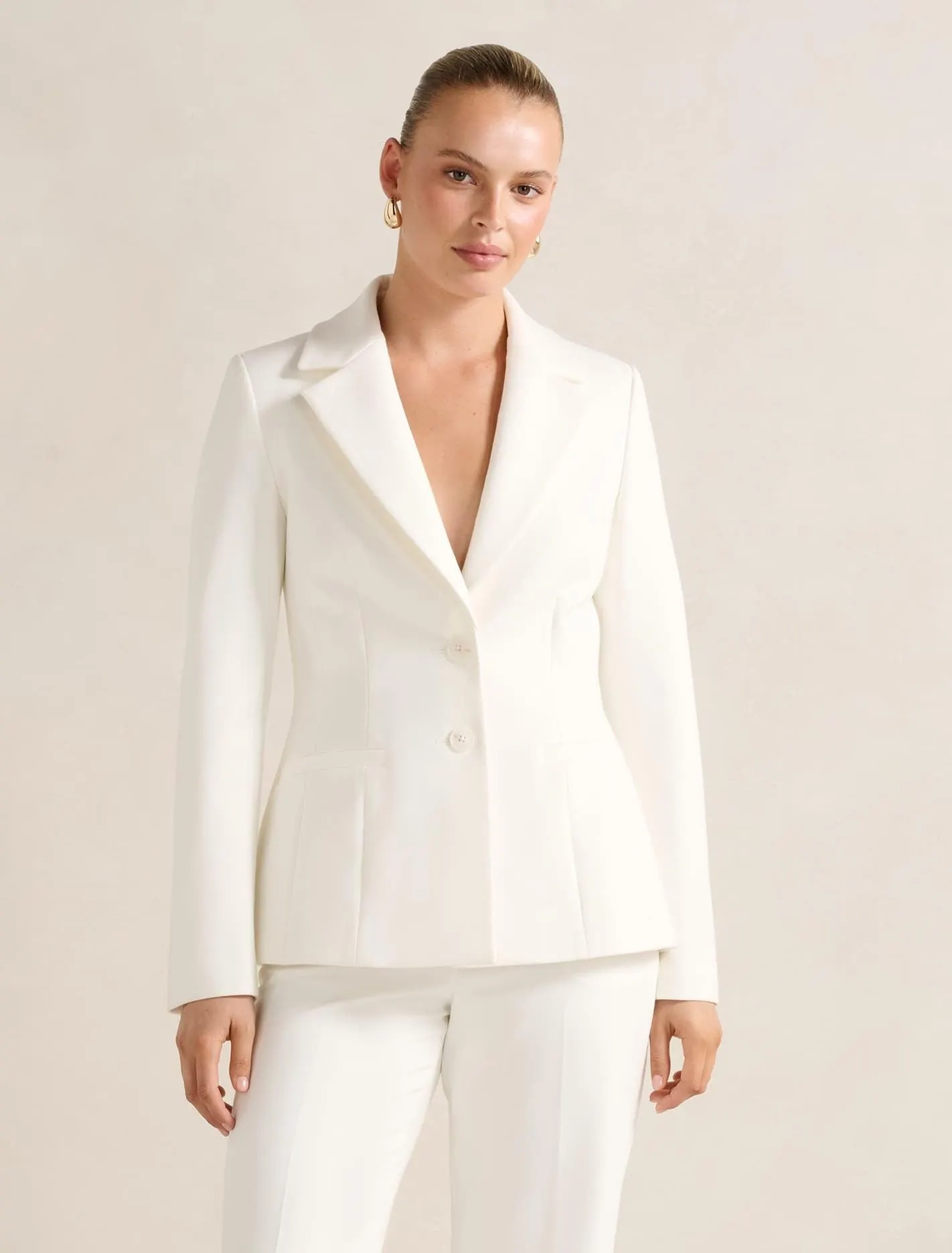 Jolie Nipped Waist Blazer