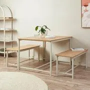 Reese 4 Seater Dining Set - Beige