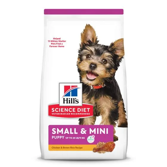 Hill's Science Diet Puppy Small & Mini Dry Dog Food 1.5kg