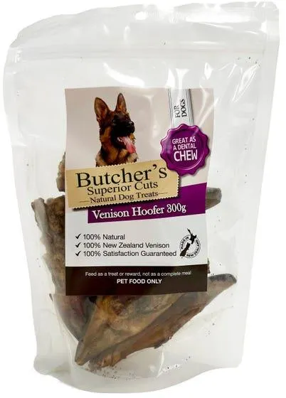 Butchers Sc Venison Hoofer 300g