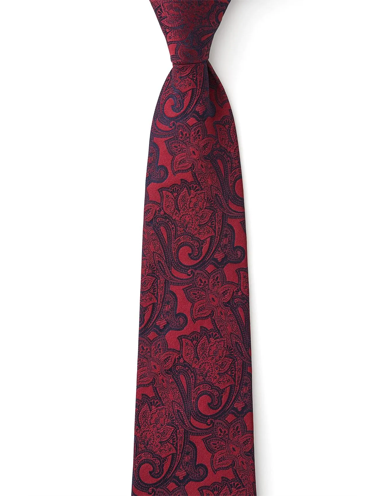 PAISLEY FLORAL 8.5CM TIE