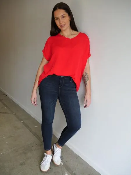 Shine On Label Sculpt Denim Cropped J...