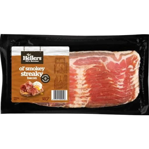 Hellers Bacon Streaky Smokey 250g