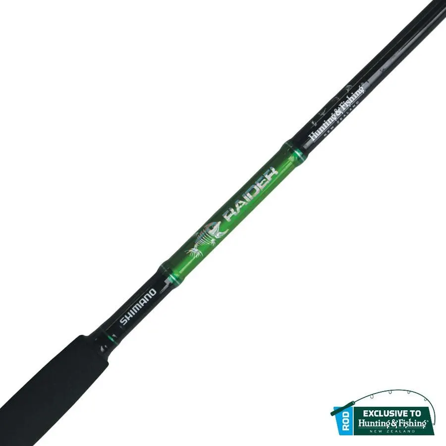 Shimano Raider 8'0" 8-12kg 2 Piece Spin Rod