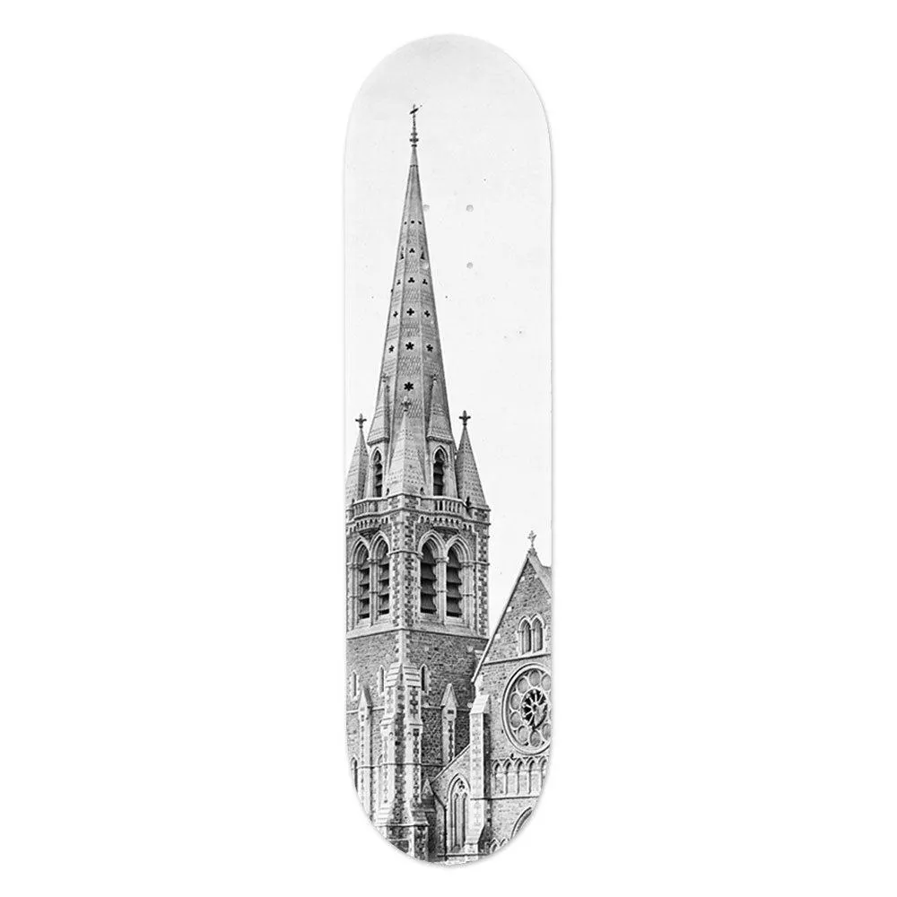 Christchurch Cathedral Skateboard Deck - Second