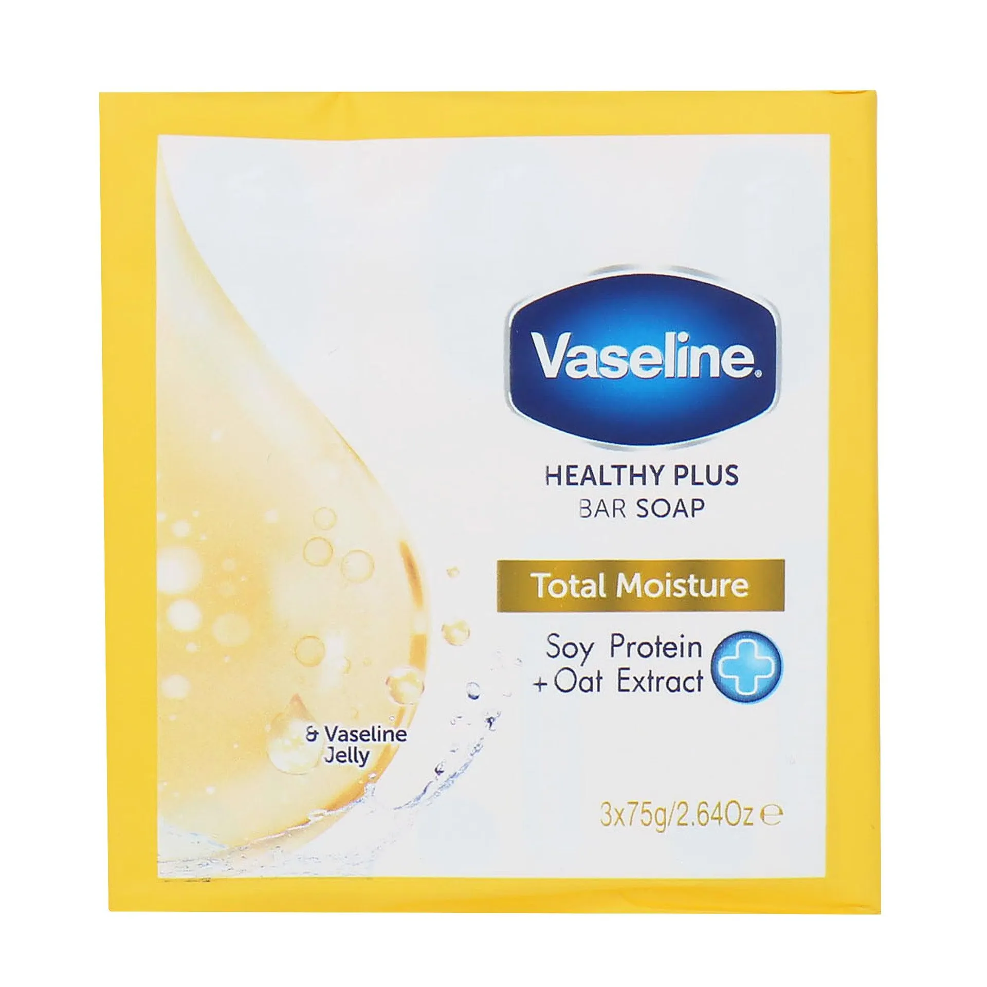 Vaseline Bar Soap Total Moisture 3x75g