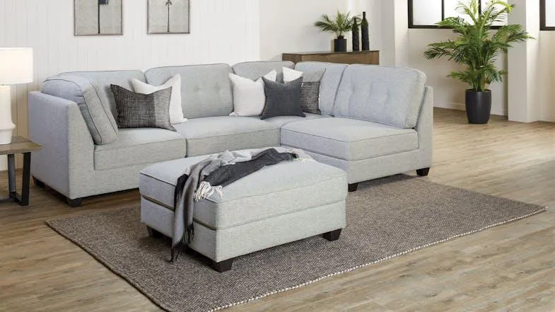 Corro 4 Seater Fabric Corner Lounge Suite