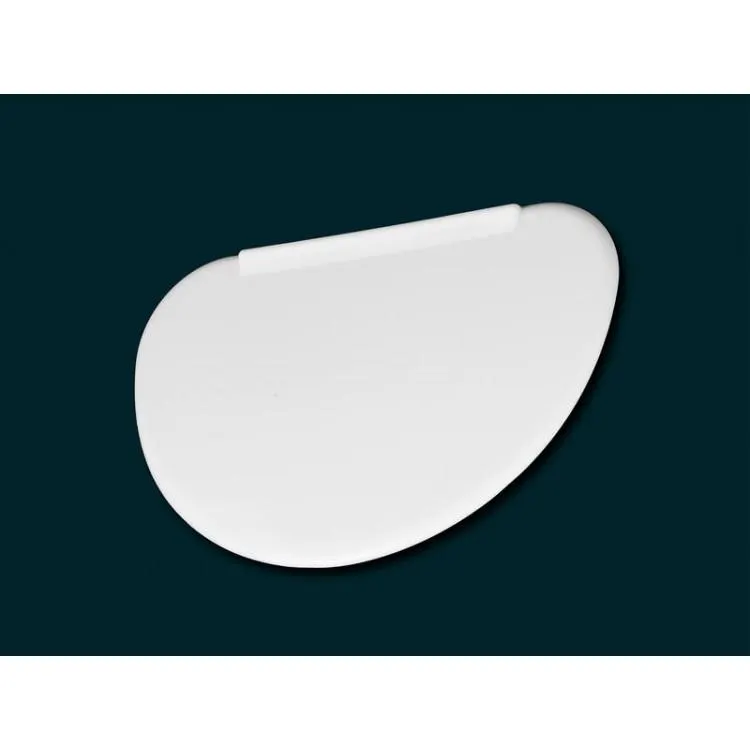 Plastic Food Scraper Tool | Dough Divider 15.5cm Curved