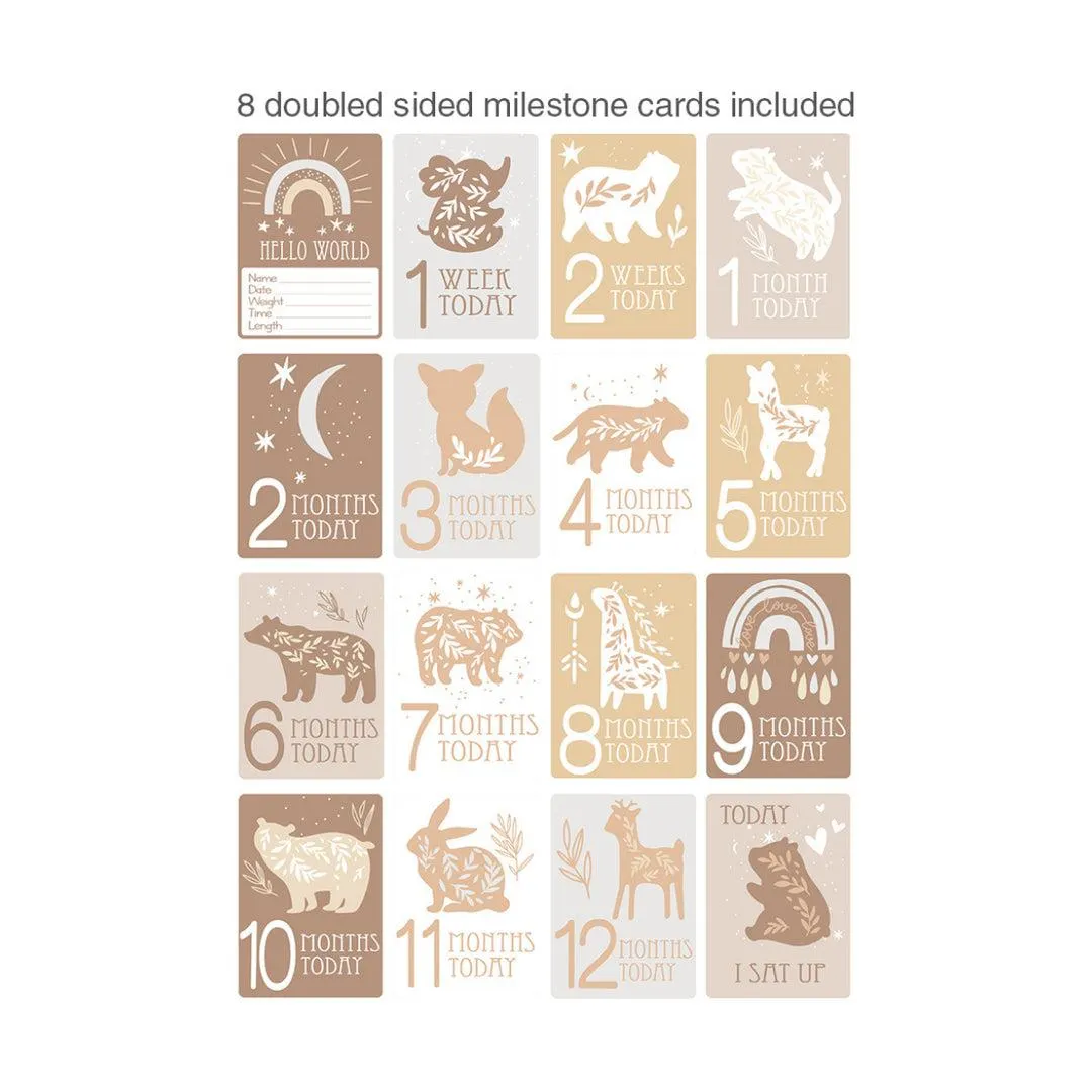 Lolli Living Bosco Bear Round Playmat