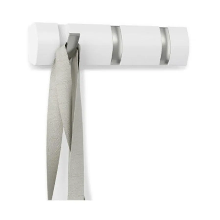 Umbra Flip 3 Wall Mounted Hook White