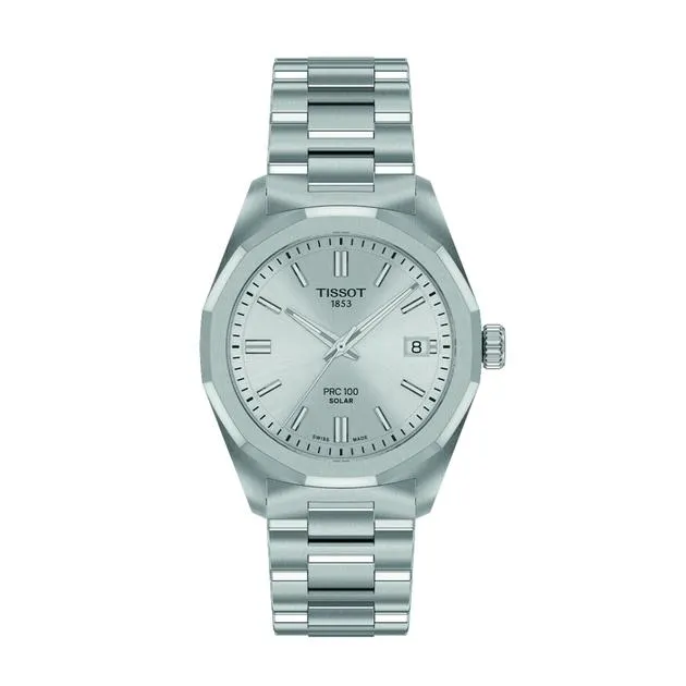 Tissot PRC 100 Solar Quartz 34mm Watch T1518221103100