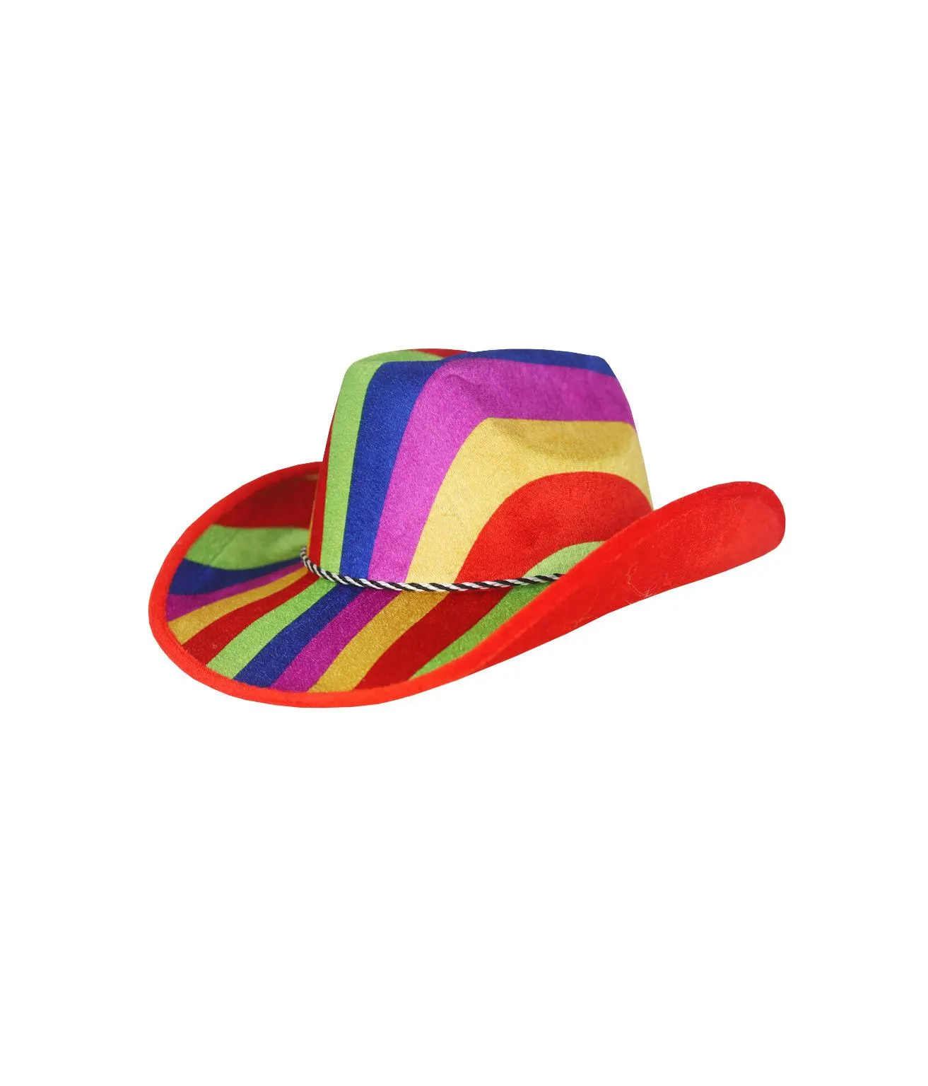 Rainbow Cowboy Hat