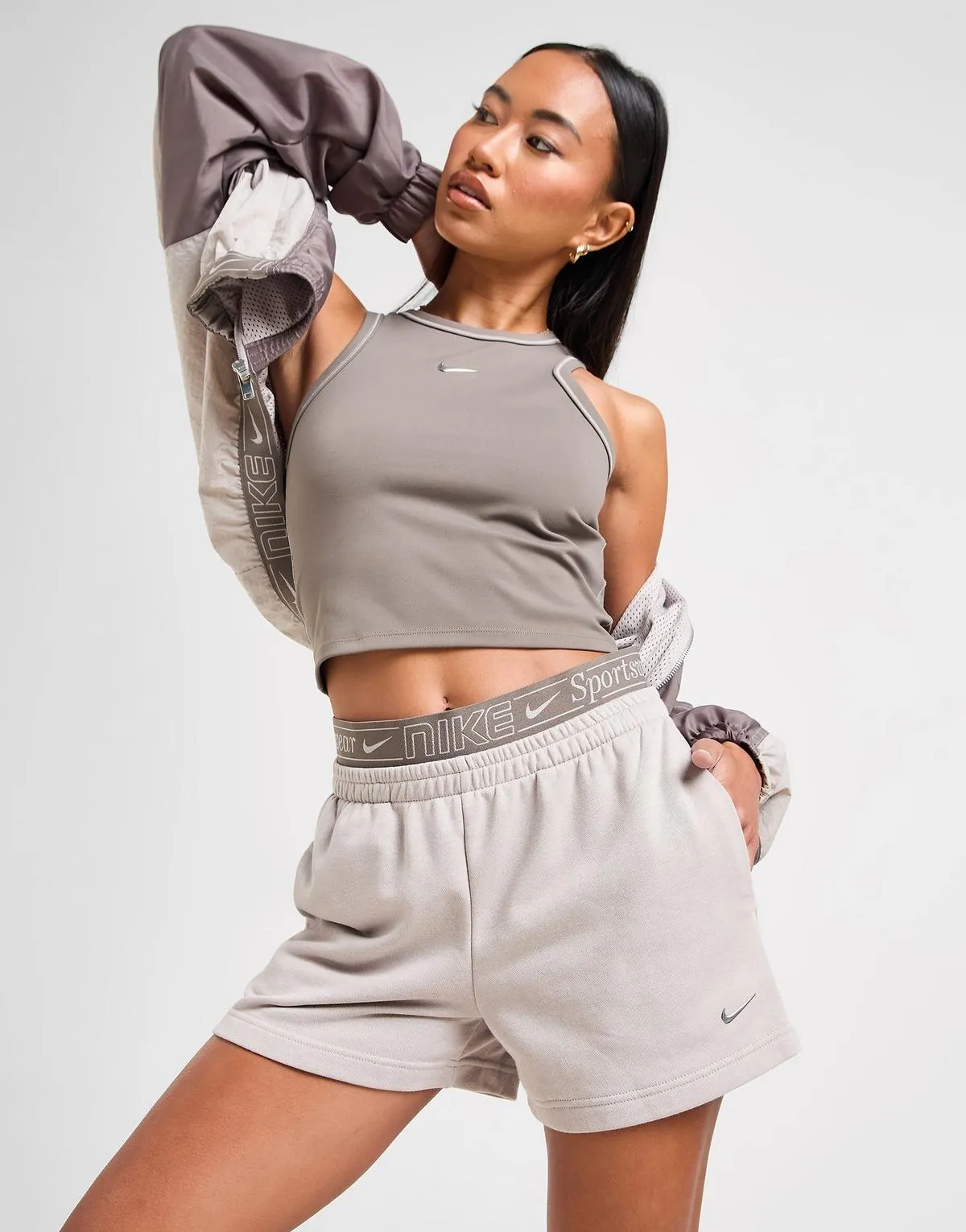 Nike Swoosh French Terry 4" Shorts