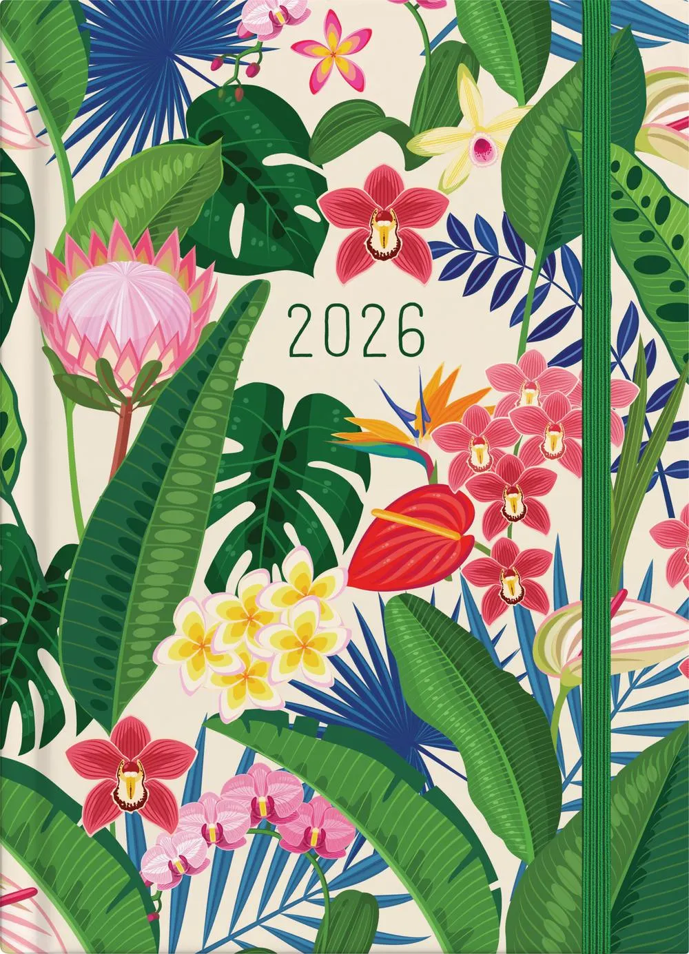 2026 Collins A5 Week-to-View Tropical Diary