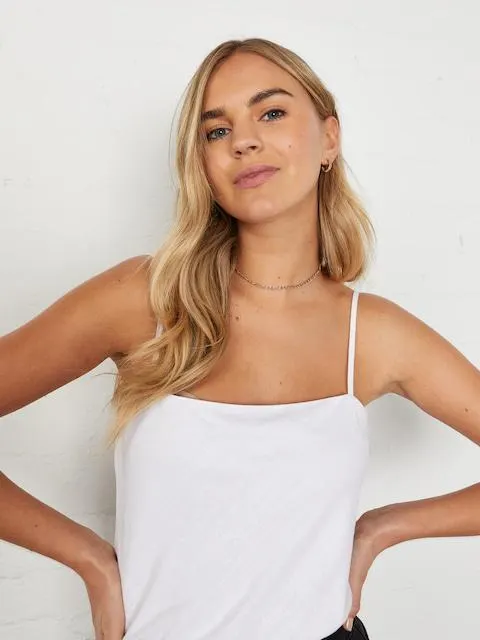 Linen Blend Morgan Cami