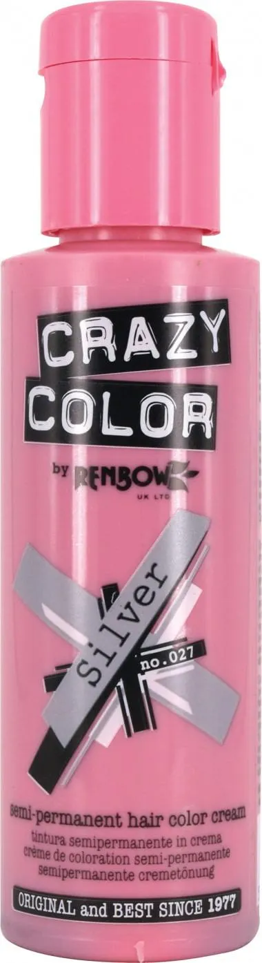Crazy Color Silver 100ml