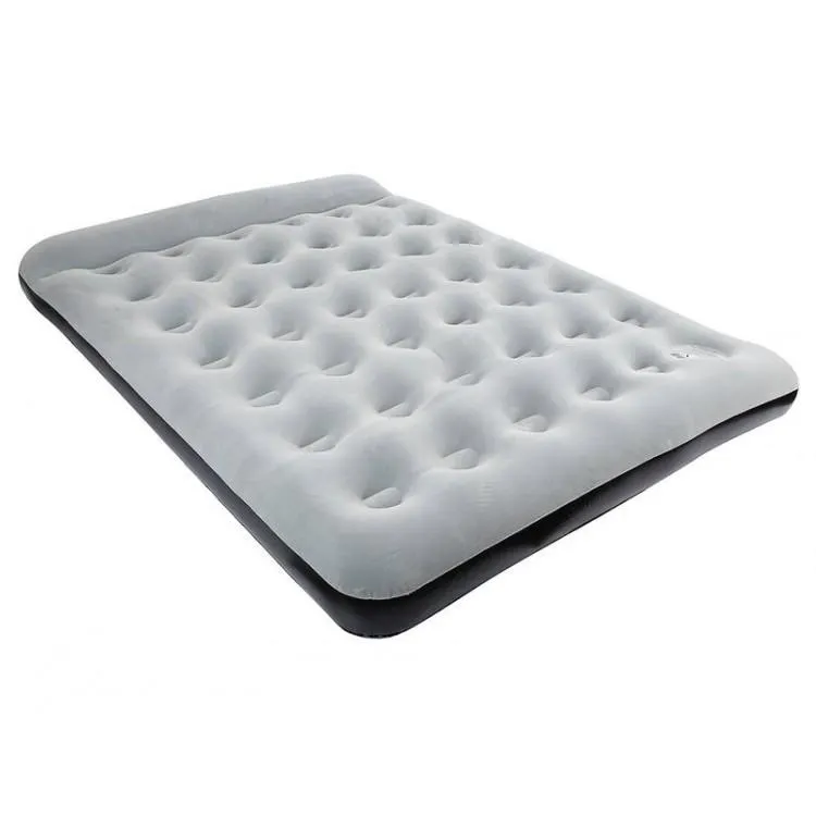 Queen Size Air Bed Mattress + Built-In Foot Pump - 203cm x 152cm