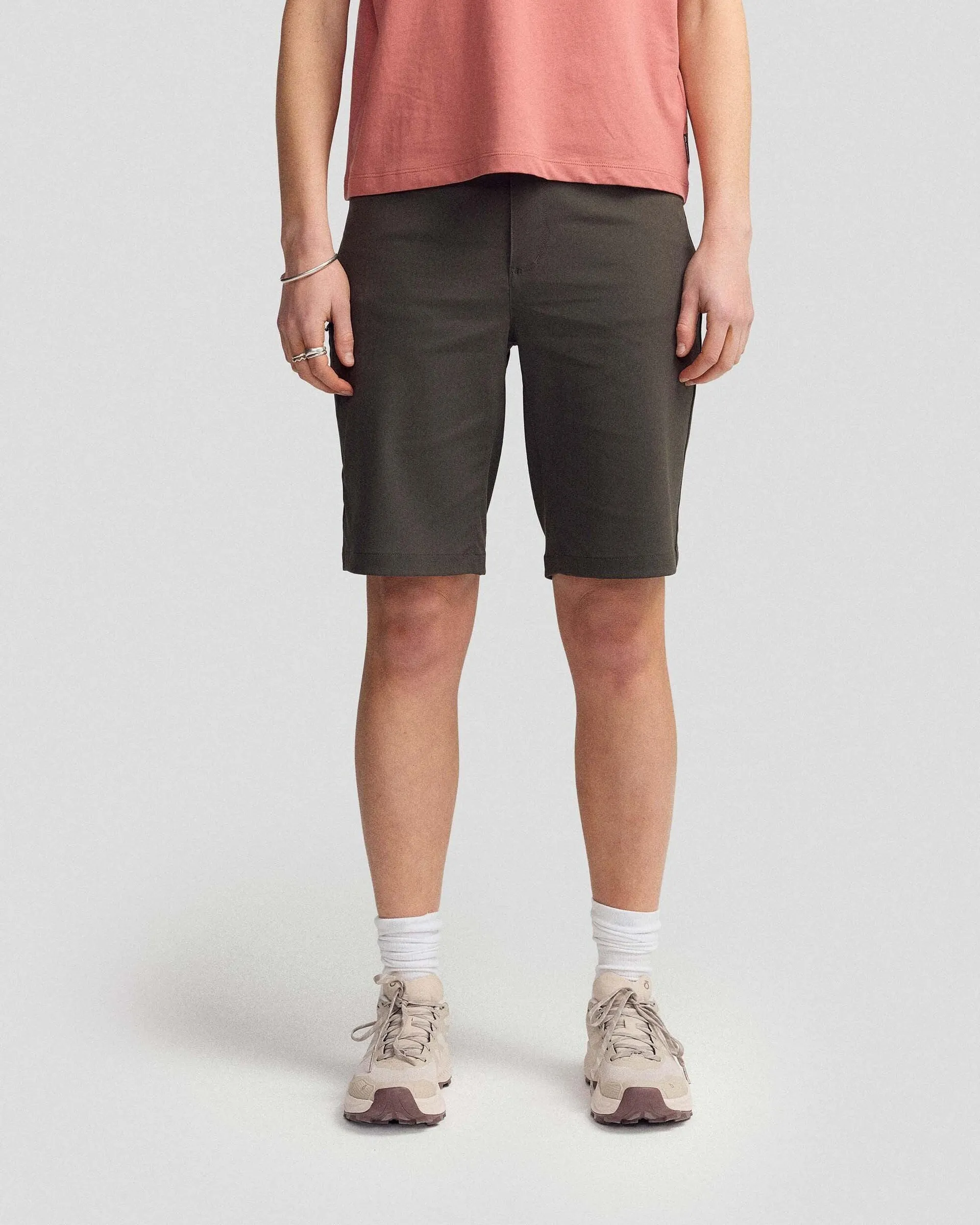 Women's Flight Shorts - Dark Moss