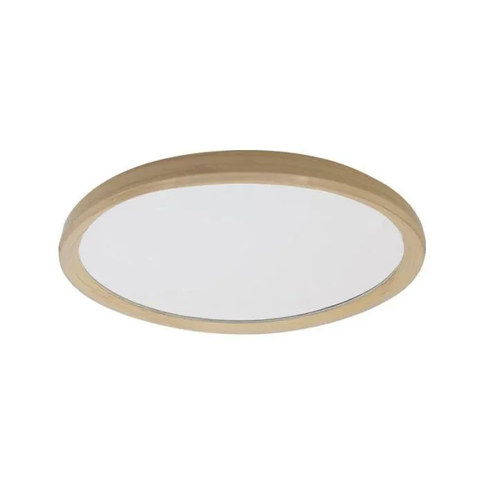 Ursa 18W Cct Ash Wood Look 30Cm Led Ceiling Light