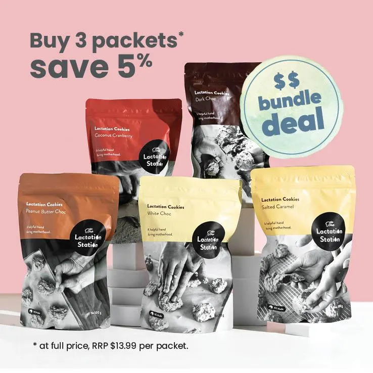The Lactation Station Cookies - 3pk