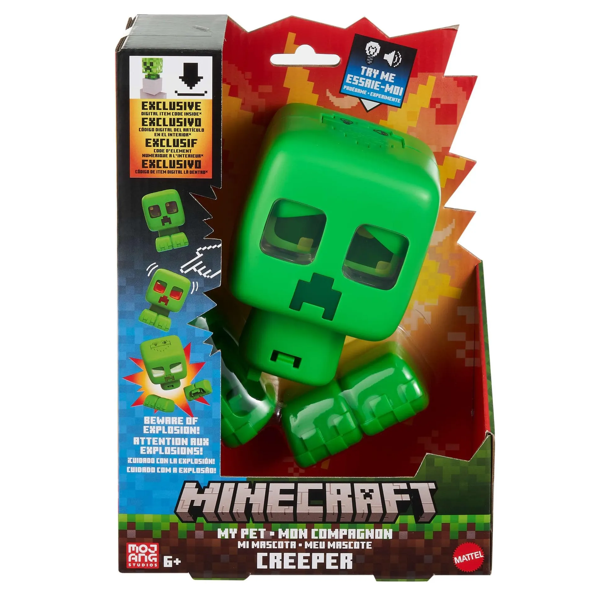 Minecraft My Pet Creeper Feature Figure