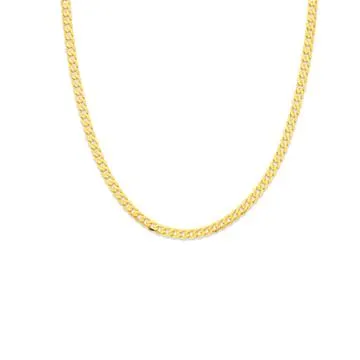 9ct, 50cm Solid Curb Chain