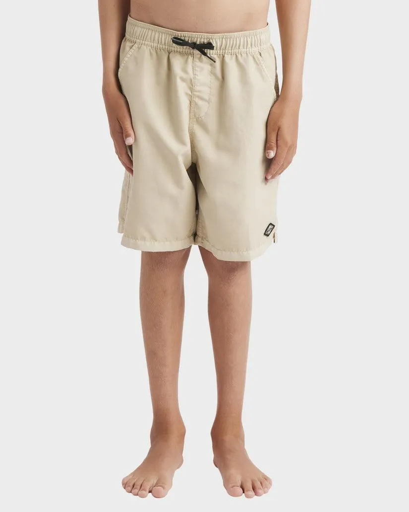 BOYS 8-16 ALL DAY OVERDYE LAYBACK 16" BOARDSHORTS