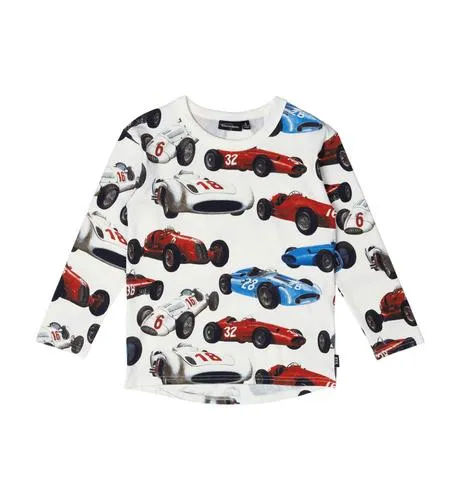 Rock Your Kid Vintage Racing Cars L/S T-Shirt