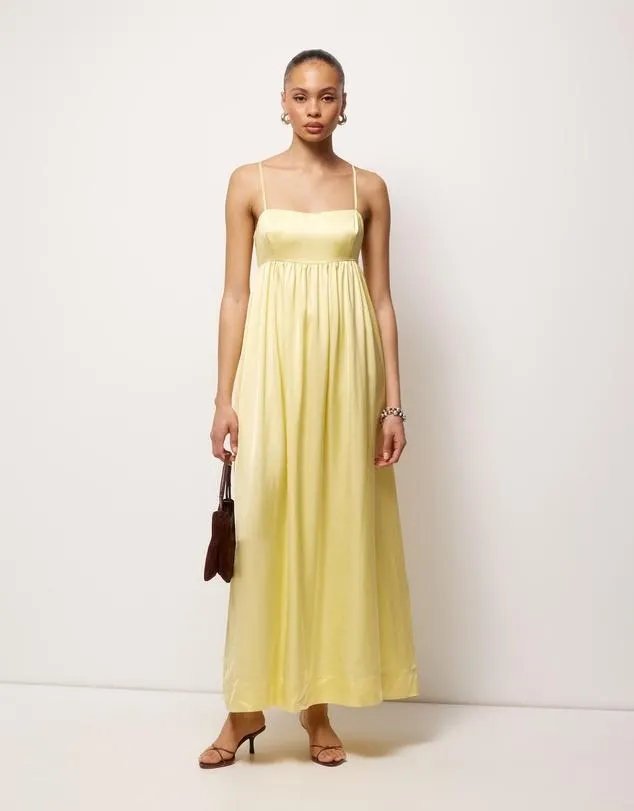 Suri Satin Maxi Dress