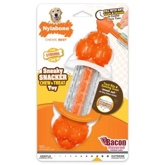 Nylabone Snky Snker Strng Chewntreat Dog Toy Giant