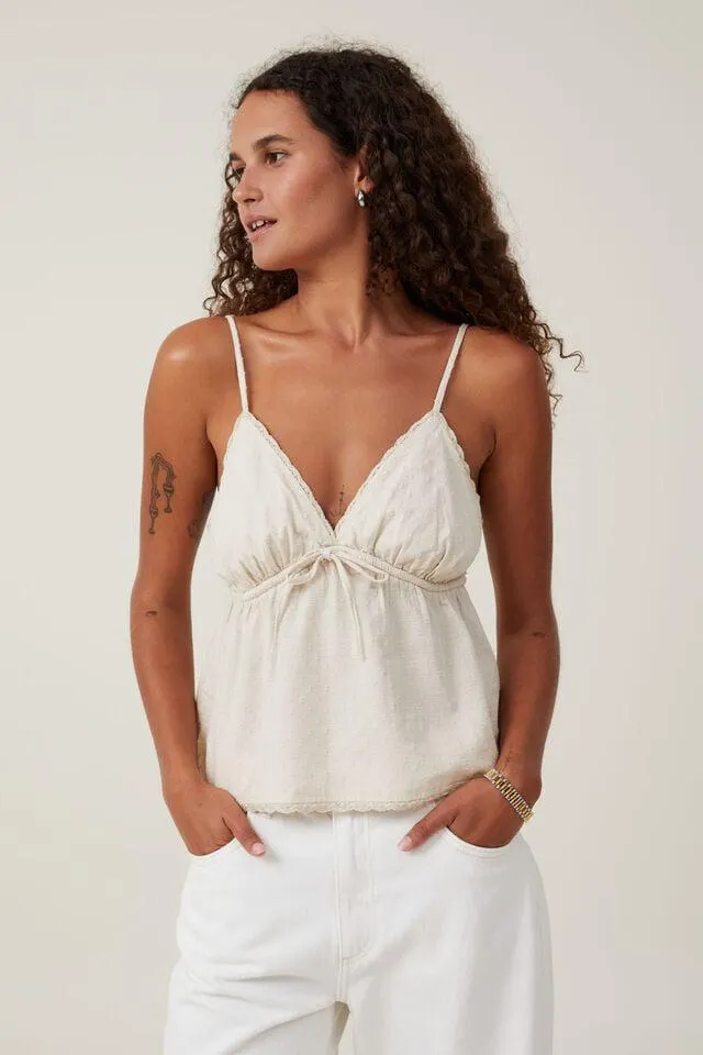 Cotton Lace Cami