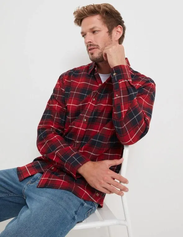Rivers Heavy Flannel Long Sleeve Shirt