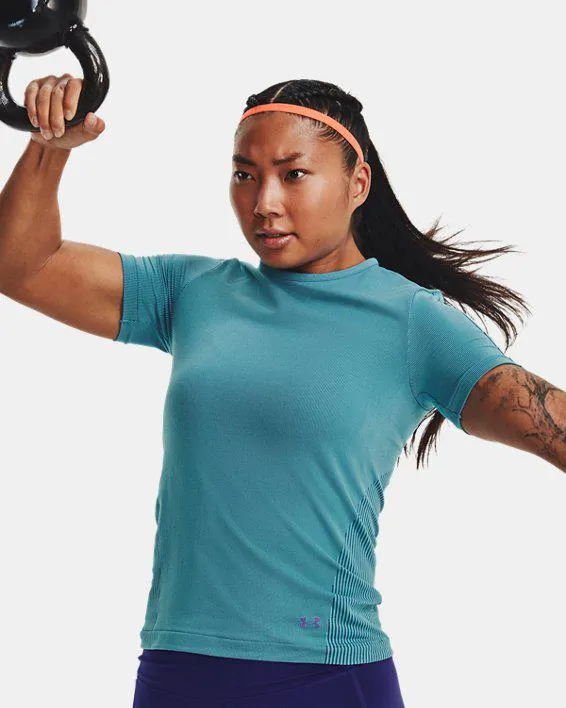 Women's UA RUSH™ Seamless Short Sleeve