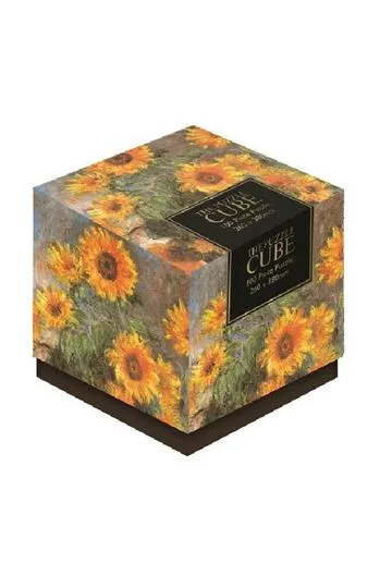 Puzzle Cube Van Gogh Sunflowers Jigsaw 100 Pieces