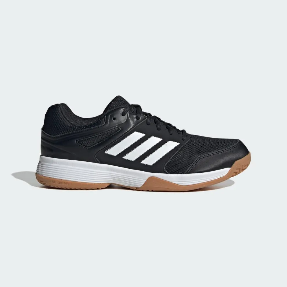 Adidas Unisex Speedcourt Indoor Court Shoes Black/Cloud White/Gum