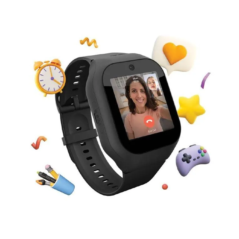 Pixbee Pro Kids 4G Video Smart Watch With GPS Tracking - Black
