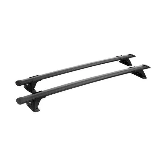 Yakima Thru Bar 135cm Black Roof Rack Pair - S17YB