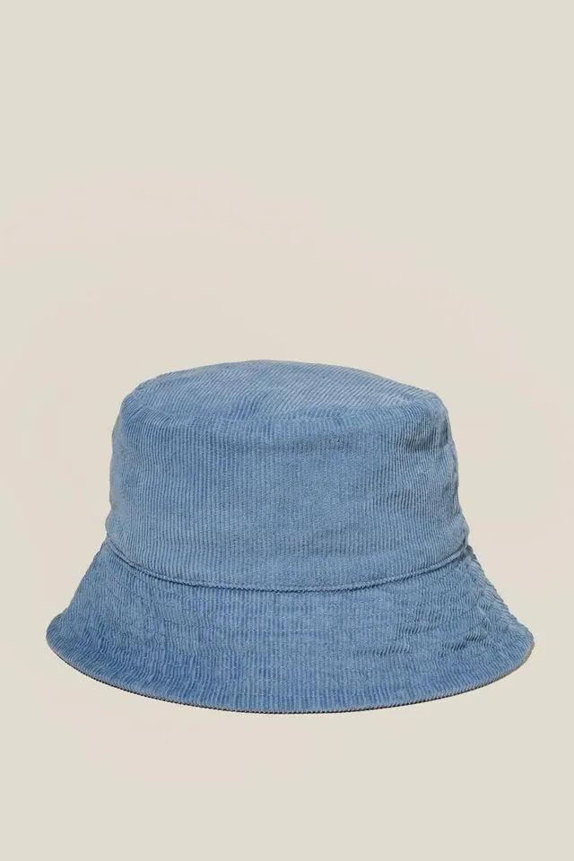 Kids Cord Bucket Hat